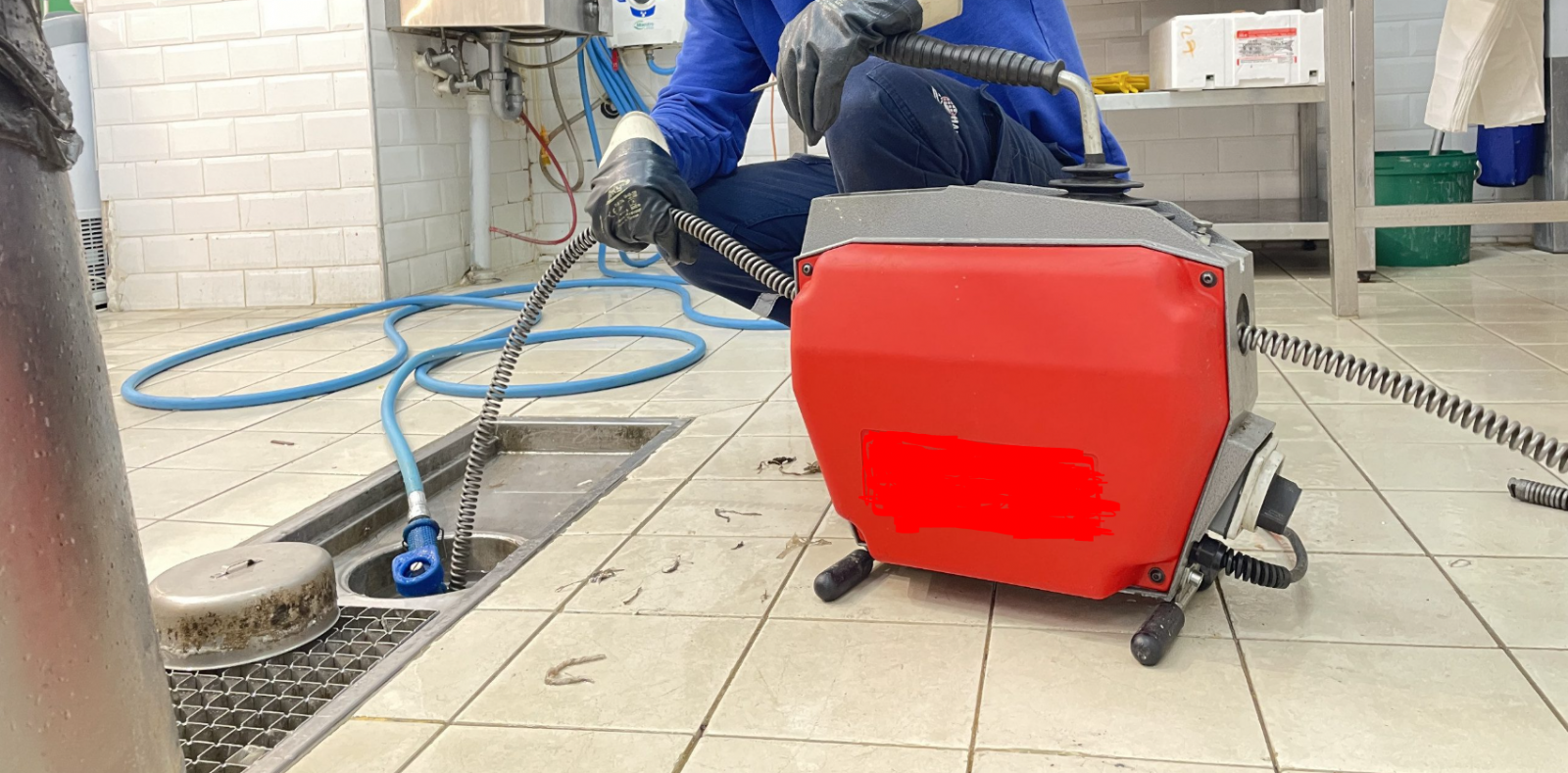 Yağlı Kanal Hatlarının Temizliği